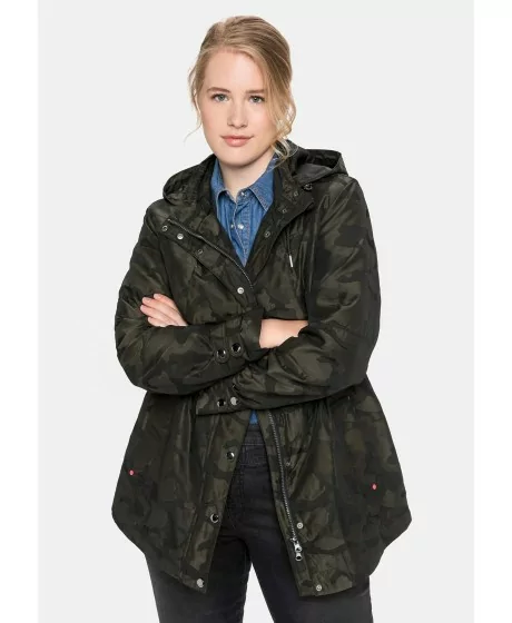 Veekindel Sheego kapuutsiga jope Sheego - 1