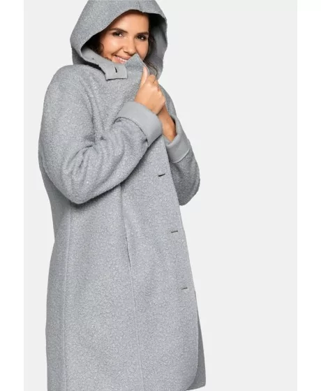 Sheego voodrita mantel lokkis bouclé'ga Sheego - 2