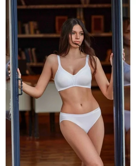 Selene puuvillane rinnahoidja BLANCA