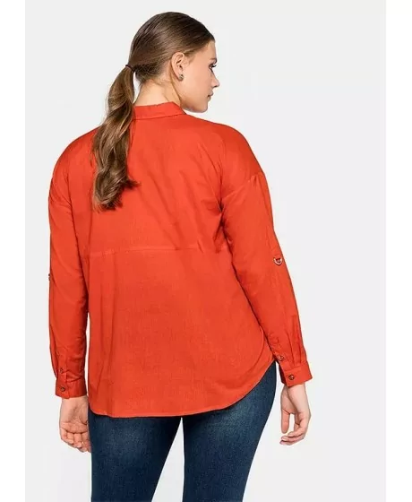 Sheego puuvillane pluus Bright Sheego