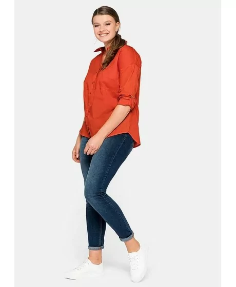 Sheego puuvillane pluus Bright Sheego