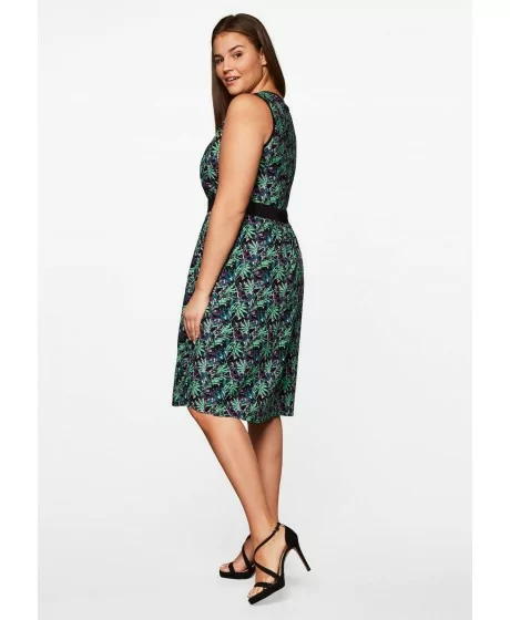 Varrukateta Sheego puuvillane kleit