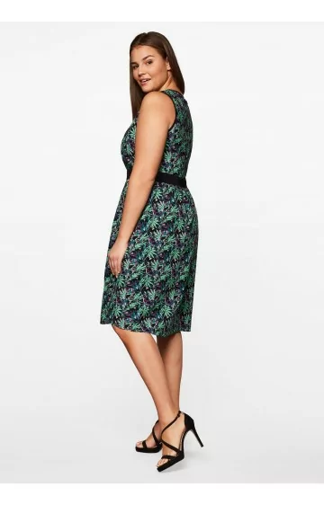 Varrukateta Sheego puuvillane kleit