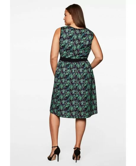 Varrukateta Sheego puuvillane kleit