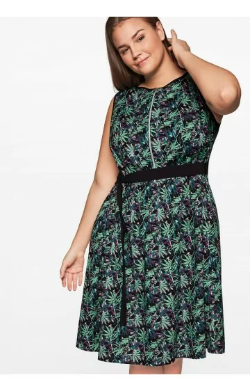 Varrukateta Sheego puuvillane kleit