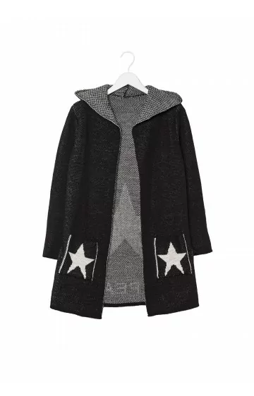 COSMO kapuutsiga kardigan