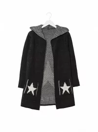 COSMO kapuutsiga kardigan