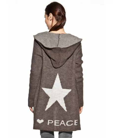 COSMO kapuutsiga kardigan