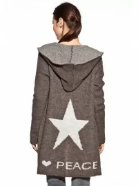 COSMO kapuutsiga kardigan