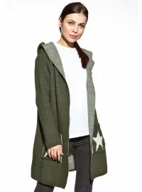 COSMO kapuutsiga kardigan