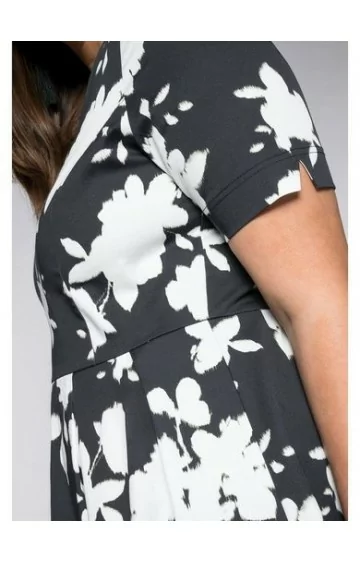 Sheego medvilnės suknelė su kūną formuojančiu apatiniu Sheego - 3