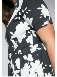 Sheego medvilnės suknelė su kūną formuojančiu apatiniu Sheego - 3