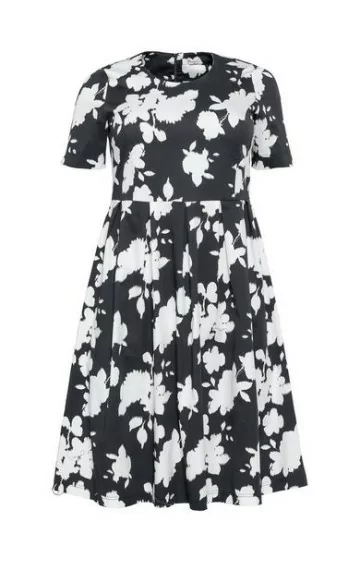 Sheego medvilnės suknelė su kūną formuojančiu apatiniu Sheego - 6