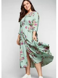 Sheego by Joe Browns romantiline viskoosist kleit Sheego - 1