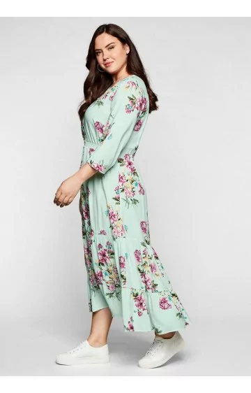 Sheego by Joe Browns romantiline viskoosist kleit Sheego - 2