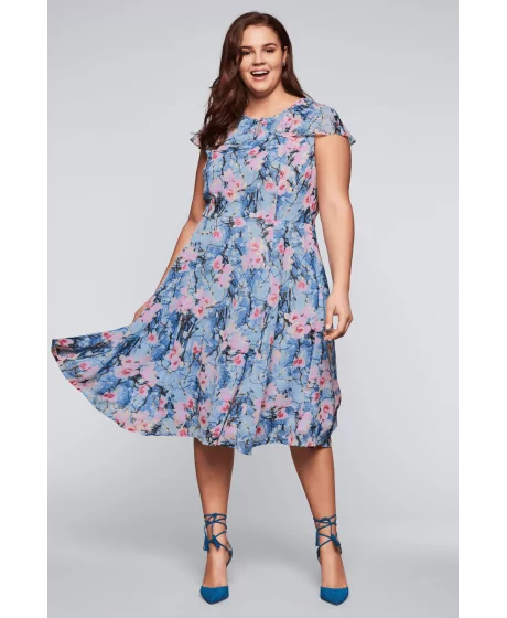 Joe Browns šifoonkleit Sheego - 1