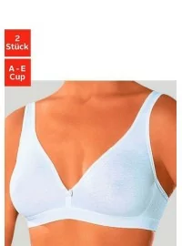 2-in-1 Petite Fleur puuvillased rinnahoidjad - 1