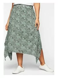 Sheego Asümmeetriliste servadega šifoonist seelik Sheego - 1