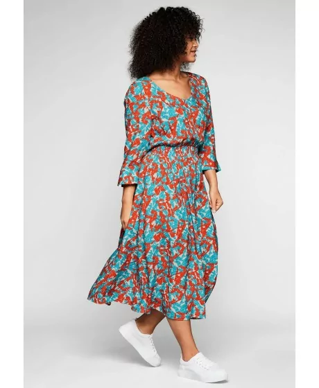 Sheego viskoosist graafilise mustriga kleit Sheego - 1