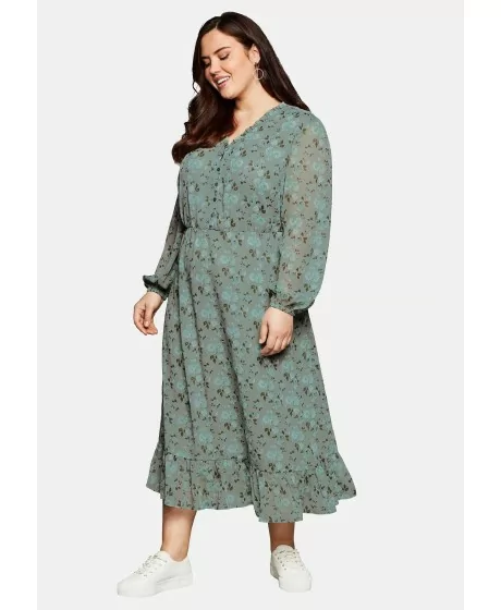 Sheego šifoonist vooderdatud kleit Sheego - 1