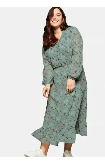 Sheego šifoonist vooderdatud kleit Sheego - 3