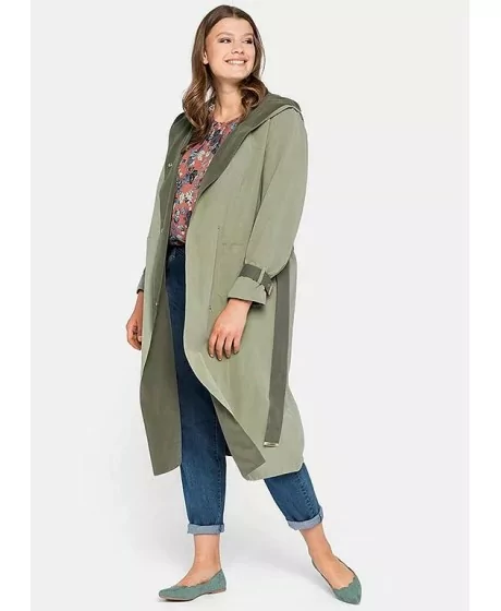 Sheego kapuutsiga vihmamantel Sheego - 2