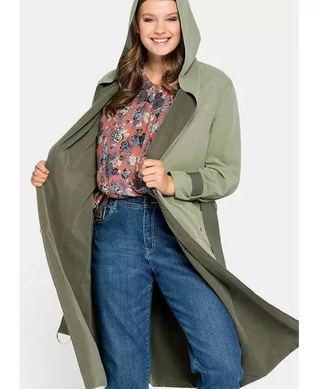 Sheego Kapuutsiga vihmamantel Sheego - 4