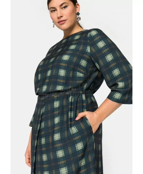 Sheego Sheego Sheego Sheego ruuduline viskoosist kleit - 2