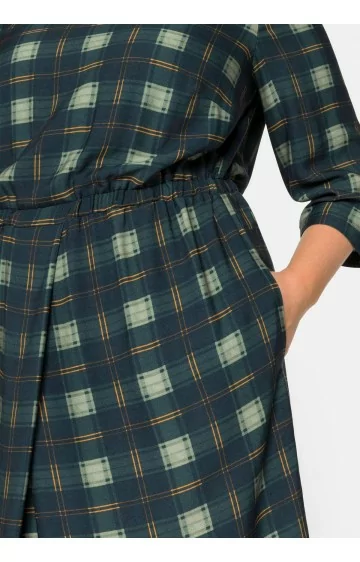 Sheego Sheego Sheego ruuduline viskoosist kleit - 5