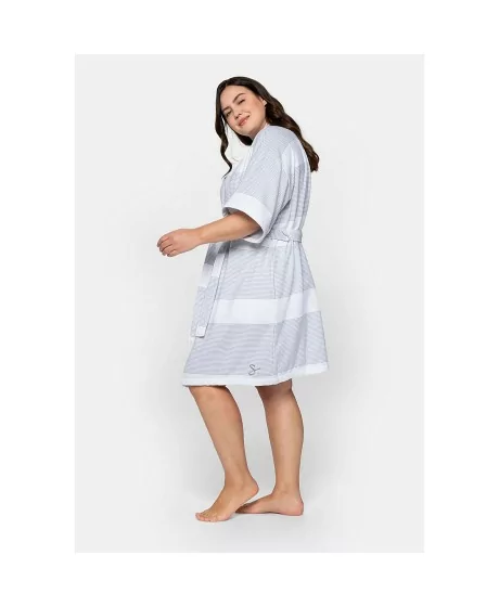 Sheego kimono-stiilis seotud hommikumantel Sheego - 3