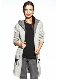 COSMO kapuutsiga kardigan