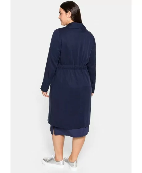 Sheego kontrastse voodriga pikk jakk Sheego - 4