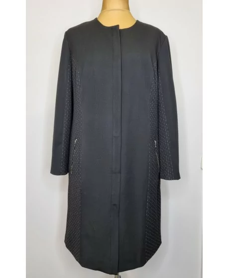 Sheego pikk jakk kombineeritud kangastest Sheego - 1