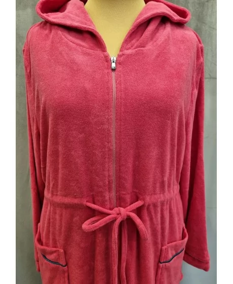 Sheego kapuutsiga froteemantel