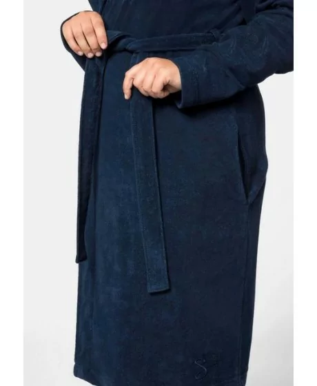 Sheego frotee kapuutsiga hommikumantel