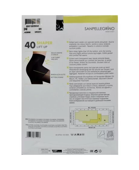 Sanpellegrino sukkpüksid SHAPER LIFT UP 40