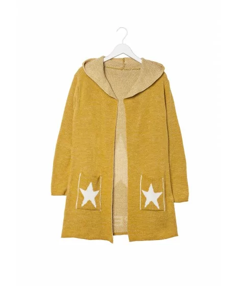 COSMO kapuutsiga kardigan