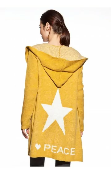 COSMO kapuutsiga kardigan