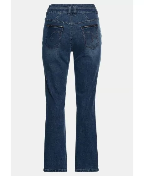 Sirge lõikega kõrge vöökohaga Sheego teksad