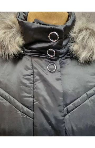 Tepitud kapuutsiga MONA jakk