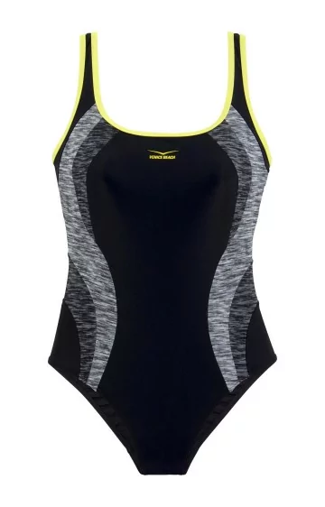 Üheosaline VENICE BEACH vormiva efektiga ujumisriietus