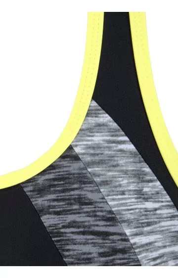 Üheosaline VENICE BEACH vormiva efektiga ujumisriietus