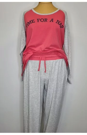 Sheego kontrastsete värvidega pidžaamad