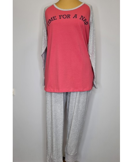 Sheego kontrastsete värvidega pidžaamad