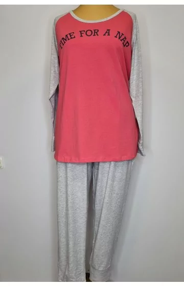 Sheego kontrastsete värvidega pidžaamad