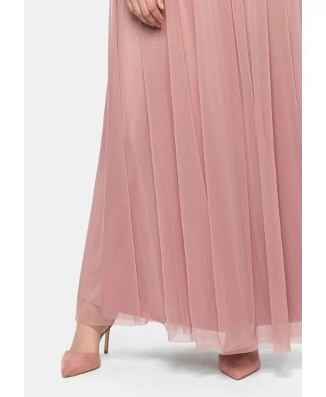 Sheego lühikeste varrukatega õhtukleit