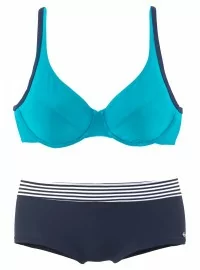 Kaheosaline s.Oliver ujumisriietus koos lühikeste pükstega