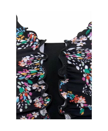 Üheosaline PETITE FLEUR ujumisriietus