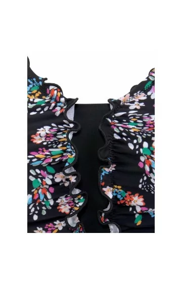 Üheosaline PETITE FLEUR ujumisriietus