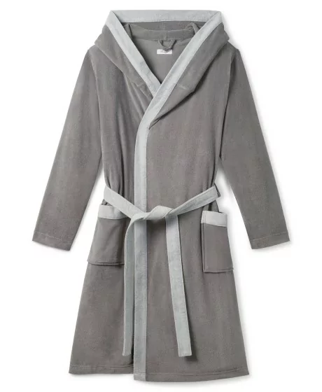 Sheego kapuutsiga froteemantel